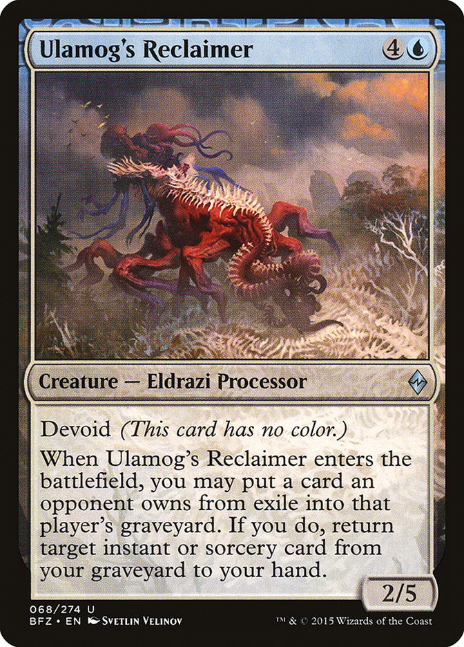 Récupérateur d'Ulamog [Bataille pour Zendikar]