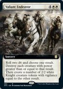 Vaillant projet (Extended Art) [Dungeons & Dragons : Adventures in the Forgotten Realms Commander]