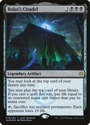 Citadelle de Bolas (Week-end d’avant-première) [Promos La guerre des Planeswalkers]