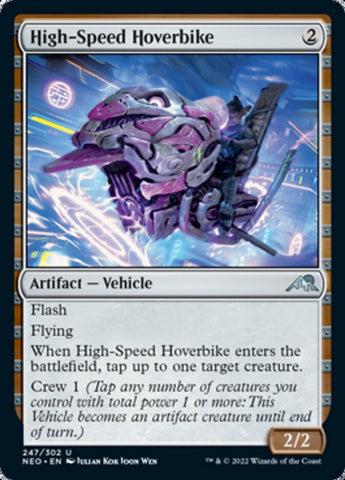 Aerodeslizador de Alta Velocidad [Kamigawa: Dinastía Neon]
