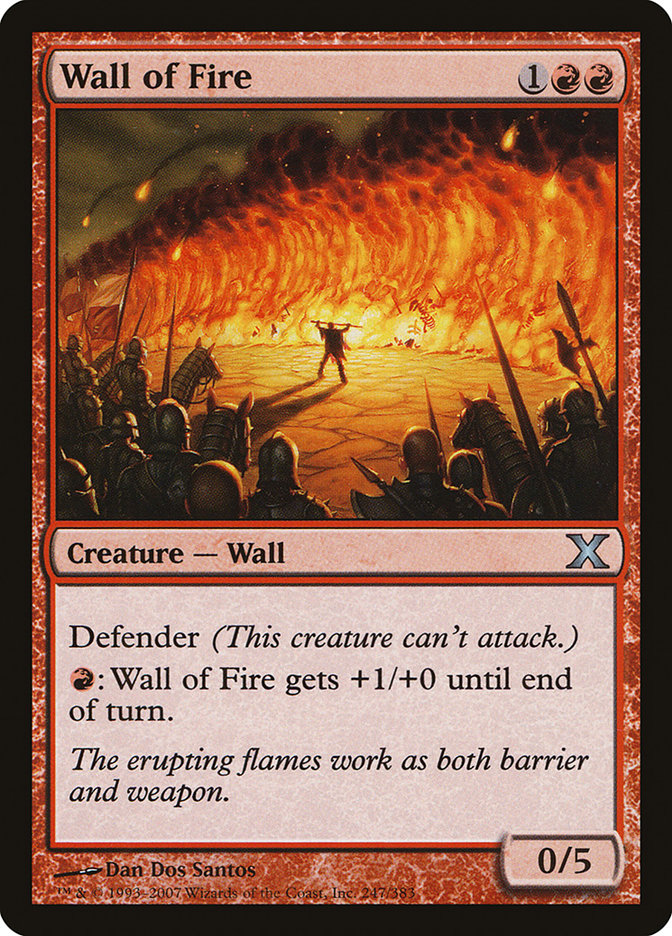 Mur de feu [Dixième édition]
