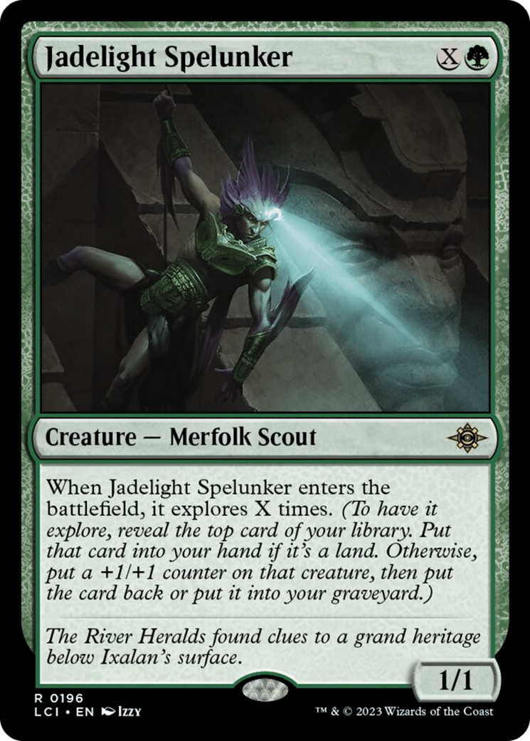 Spéléologue de jade [Les Cavernes perdues d'Ixalan]