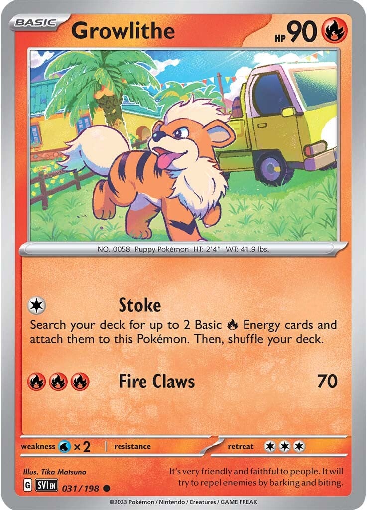 Growlithe (031/198) [Escarlata y Púrpura: Set Base]