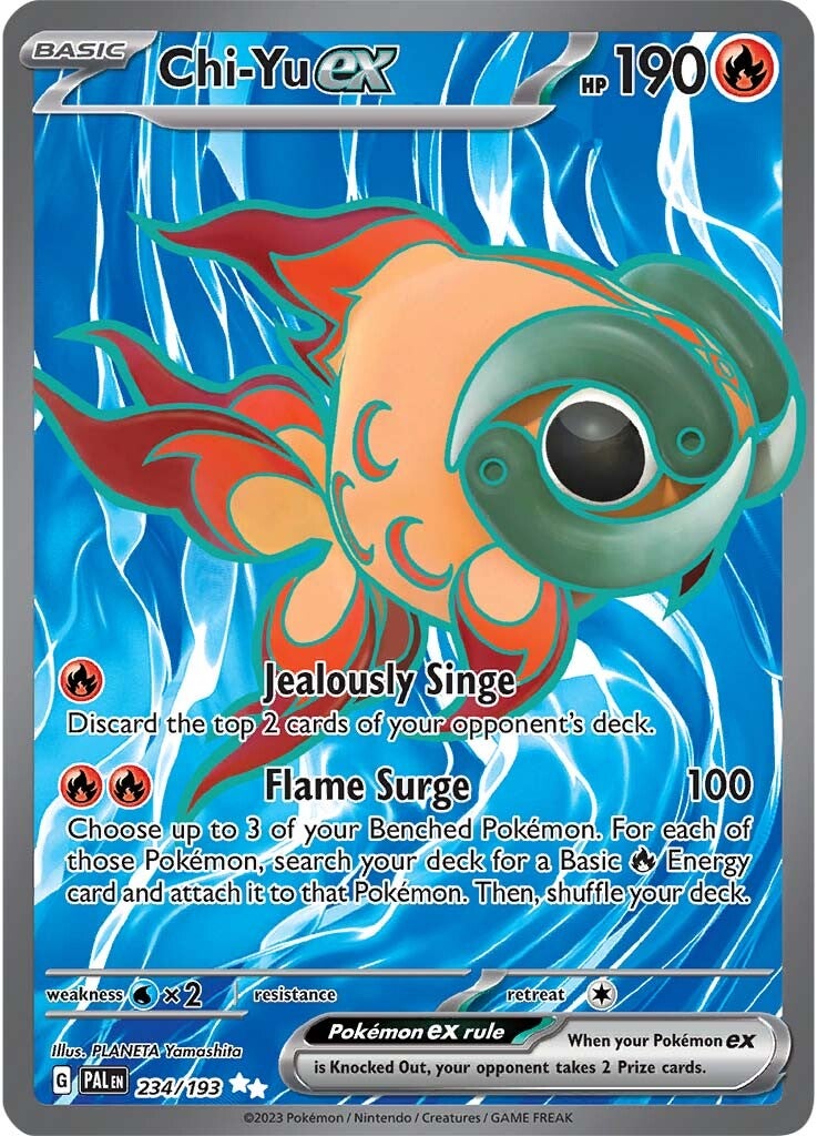 Chi-Yu ex (234/193) [Escarlata y Púrpura: Evolución en Paldea]