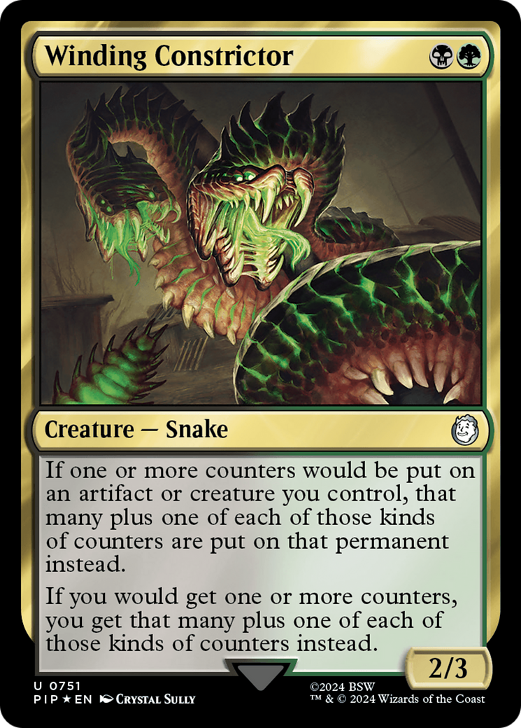 Constricteur sinueux (Surge Foil) [Fallout]