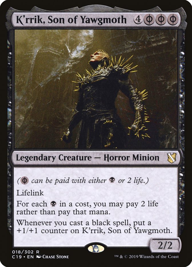 K'rrik, hijo de Yawgmoth [Commander 2019]