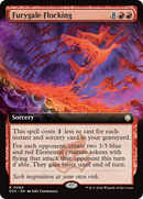 Bandada furia del viento (Arte extendido) [Commander: Secretos de Strixhaven]
