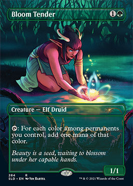 Cultivadora de la flor (sin borde) [Serie Secret Lair Drop]