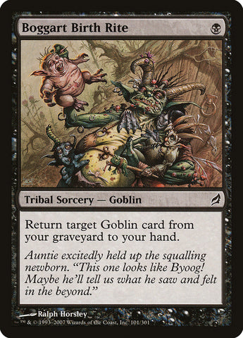 Rite de naissance du Boggart [Lorwyn]
