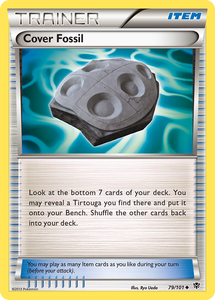 Fósil Cubierto (79/101) [Negro y Blanco Plasma Blast]