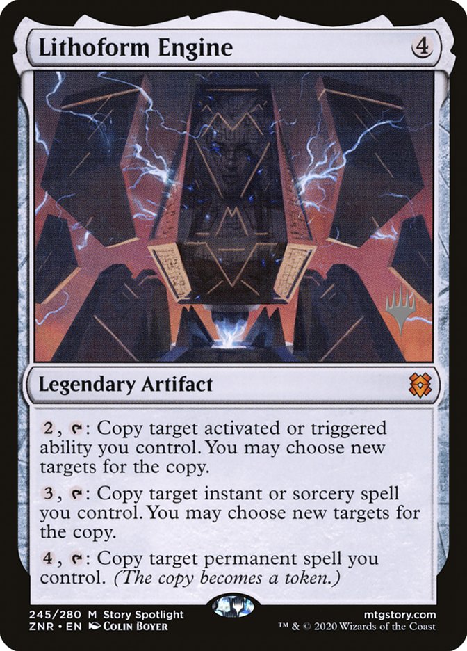 Motor litoformador (Paquete promocional) [Promos de Zendikar Rising]