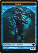 Emblème de Teferi, archimage temporel // Zombie (011/036) Jeton recto-verso [Jetons Commander 2014]