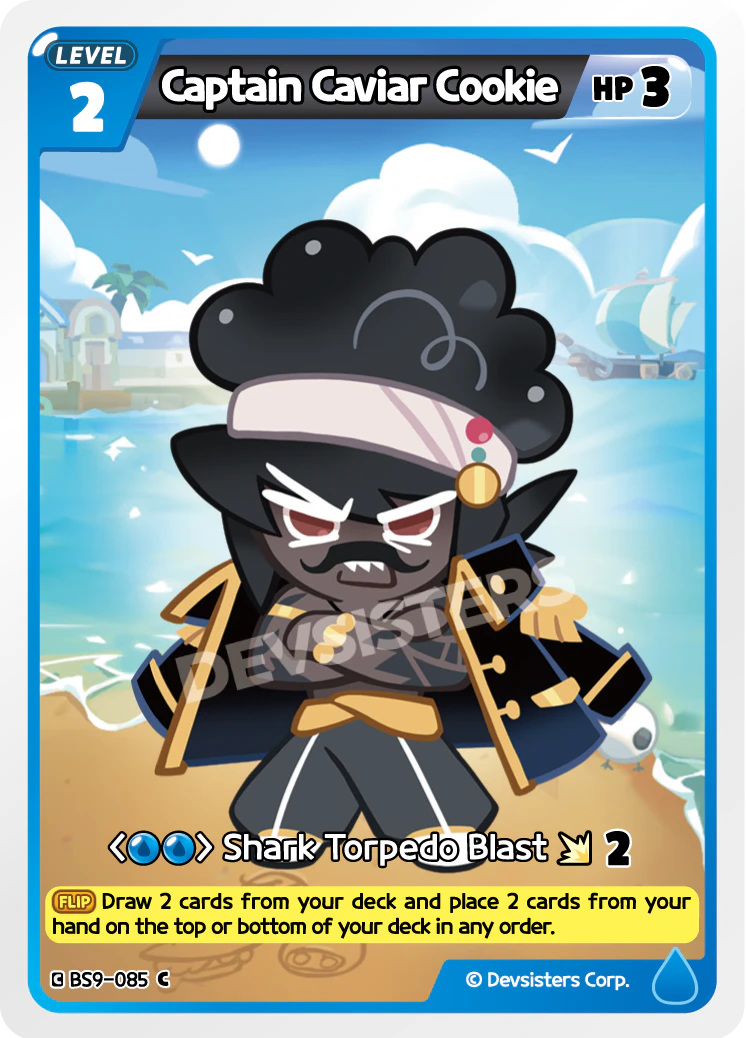 Image for Captain Caviar Cookie (BS9-085) (BS9) - CookieRun: Braverse TCG