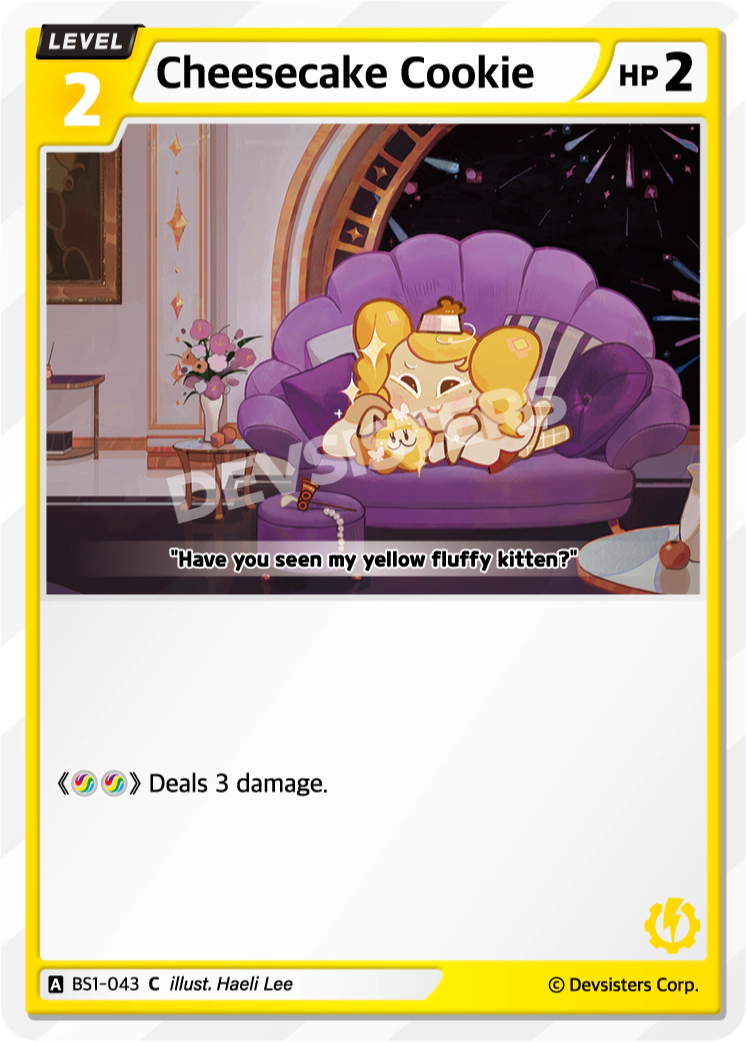 Image for Cheesecake Cookie (BS1-043) (BS1) - CookieRun: Braverse TCG