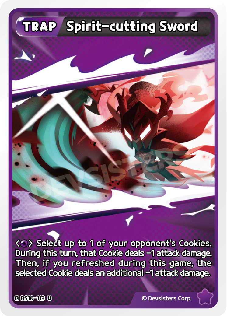 Image for Spirit-cutting Sword (BS10-113) (BS10) - CookieRun: Braverse TCG