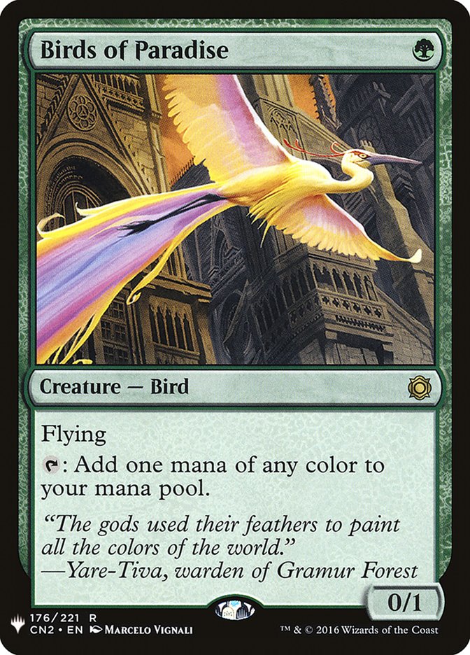 Oiseaux de paradis [Booster mystère]