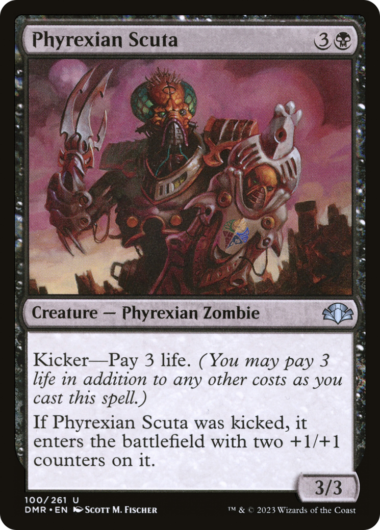 Scuta phyrexian [Dominaria remasterisée]