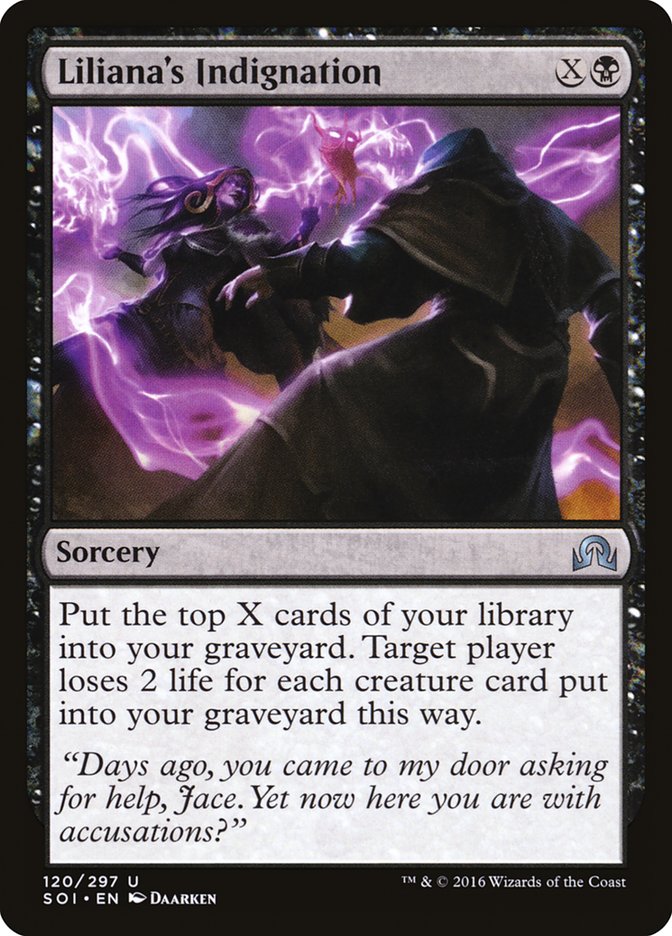 Indignación de Liliana [Sombras sobre Innistrad]
