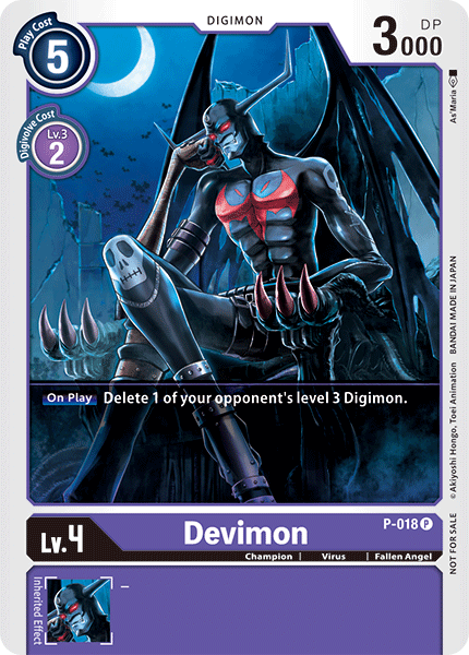 Devimon [P-018] [Cartas Promocionales]