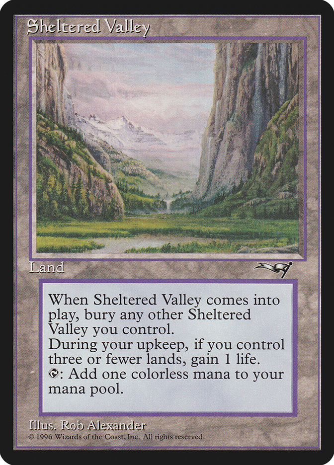 Vallée abritée [Alliances]