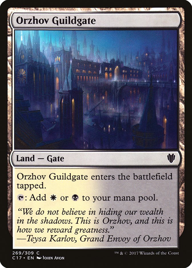 Guilde des Orzhov [Commander 2017]