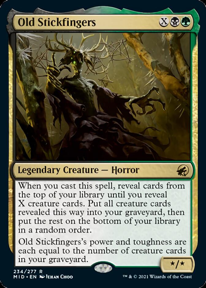 Vieilles Mains Crochues [Innistrad : Chasse de minuit]