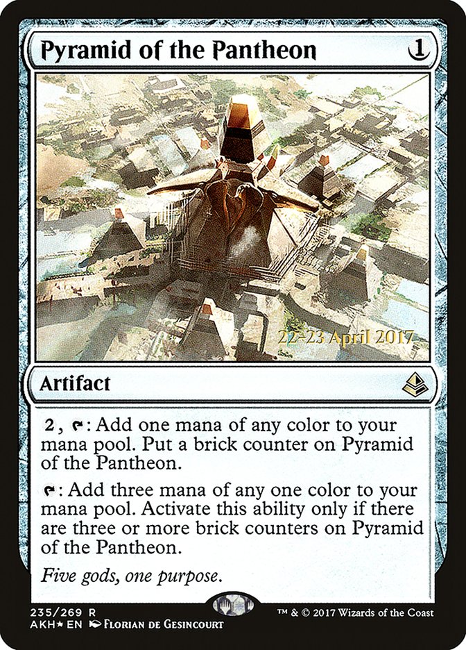 Pyramide du Panthéon [Cartes promos d'avant-première Amonkhet]
