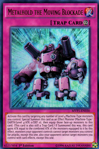 Metalhold la Barrera Móvil [MVP1-EN030] Ultra Rara