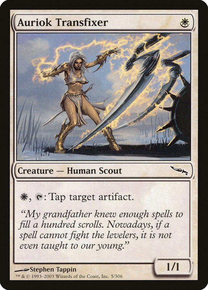 Transfijador auriok [Mirrodin]