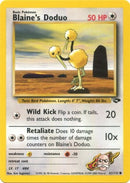 Doduo de Blaine (61/132) [Défi des Gyms Illimité]
