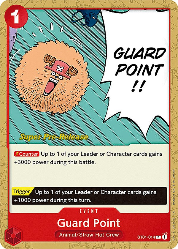 Guard Point [Mazo de Inicio Superprerelease: Piratas de Sombrero de Paja]
