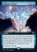 Déluge de souvenirs (Illustration étendue) [Innistrad : Chasse de minuit]