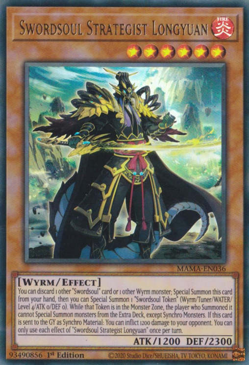 Estratega Espadasalma Longyuan [MAMA-EN036] Ultra Rara