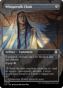 Manteau soyeux murmure (Sans bordure) [Commander Les cavernes perdues d'Ixalan]