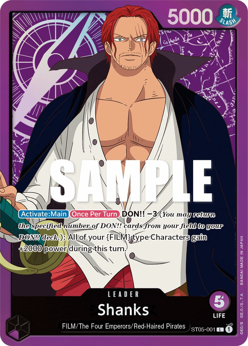 Shanks [Baraja inicial: Edición de Película]
