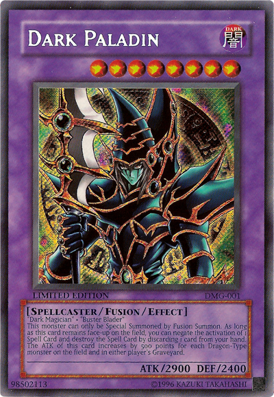 Mago Oscuro Paladín [DMG-001] Secreto Rara