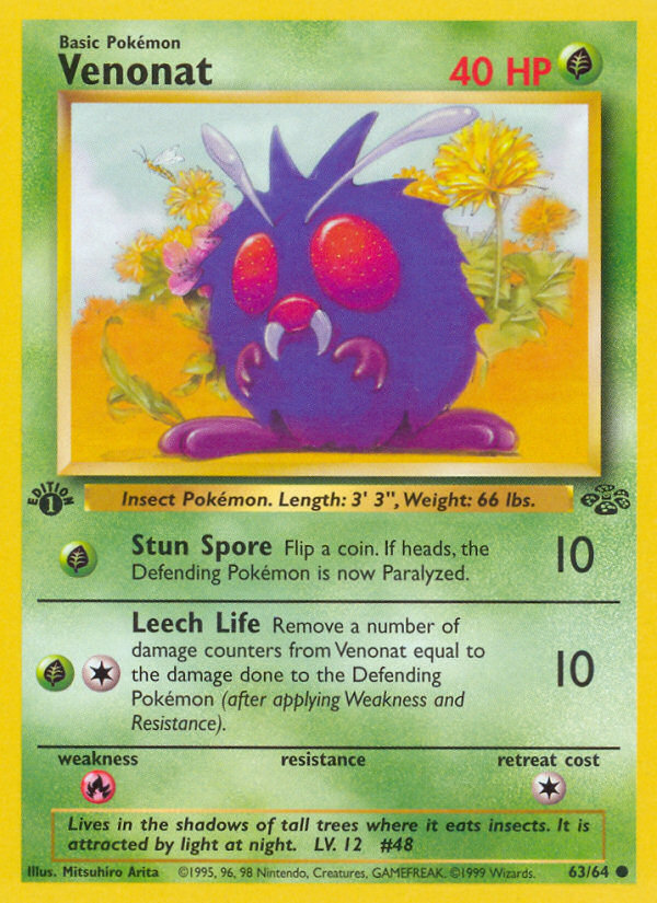 Venonat (63/64) [Jungla 1ª Edición]