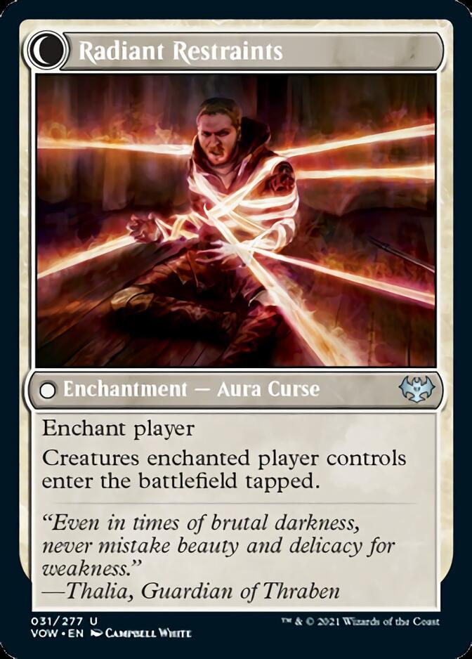 Grâce radieuse // Contraintes radieuses [Innistrad: Noce Écarlate]