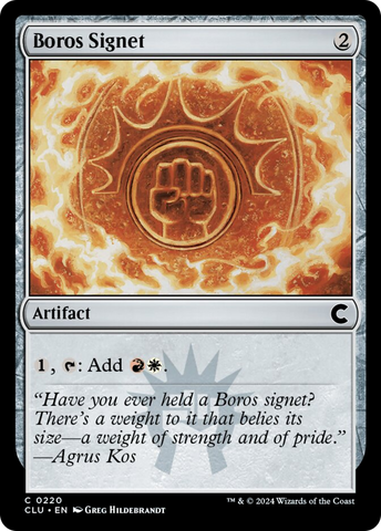 Cachet de Boros [Ravnica: Cluedo – Édition Spéciale]