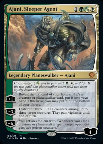 Ajani, Agente Durmiente [Dominaria Unida]