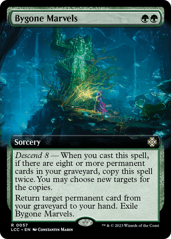 Merveilles passées (illustration étendue) [Commander Les cavernes oubliées d'Ixalan]