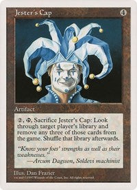 Gorro de bufón (tamaño extragrande) [Cartas extragrandes]