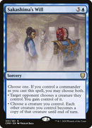 La Volonté de Sakashima [Commander Legends]