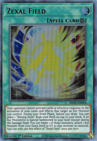 Zexal Field [BROL-FR054] Ultra Rare
