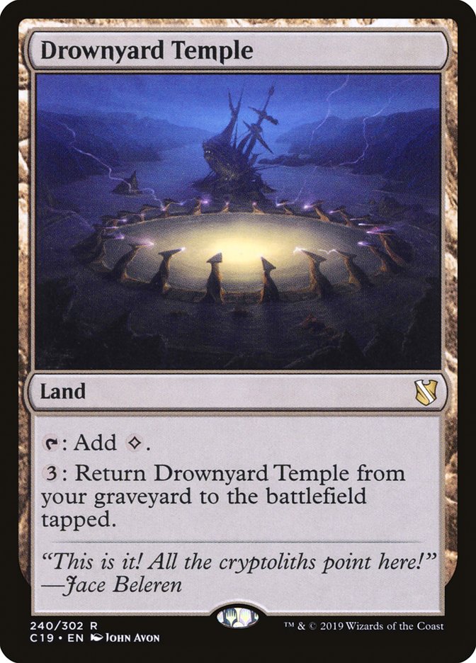 Temple des noyés [Commander 2019]