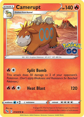 Camérupt (014/078) [Pokémon GO]