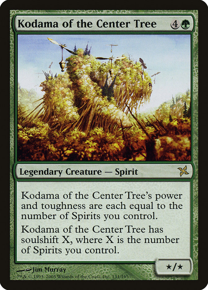 Kodama de l'arbre central [Traîtres de Kamigawa]