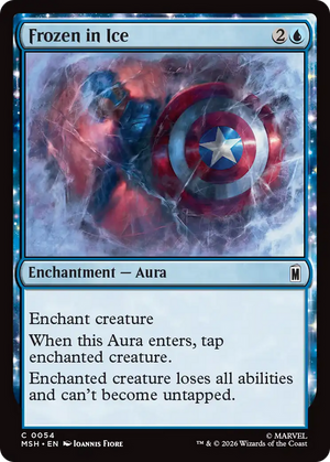Congelado en hielo [Marvel Super Heroes]