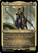 Sidisi, tyran de la couvée (gravure à l'acide) [Masters de Commander]