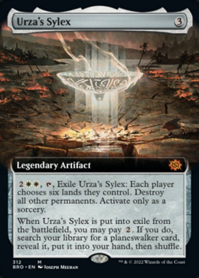 Silex d'Urza (Illustration étendue) [La Guerre Fratricide]